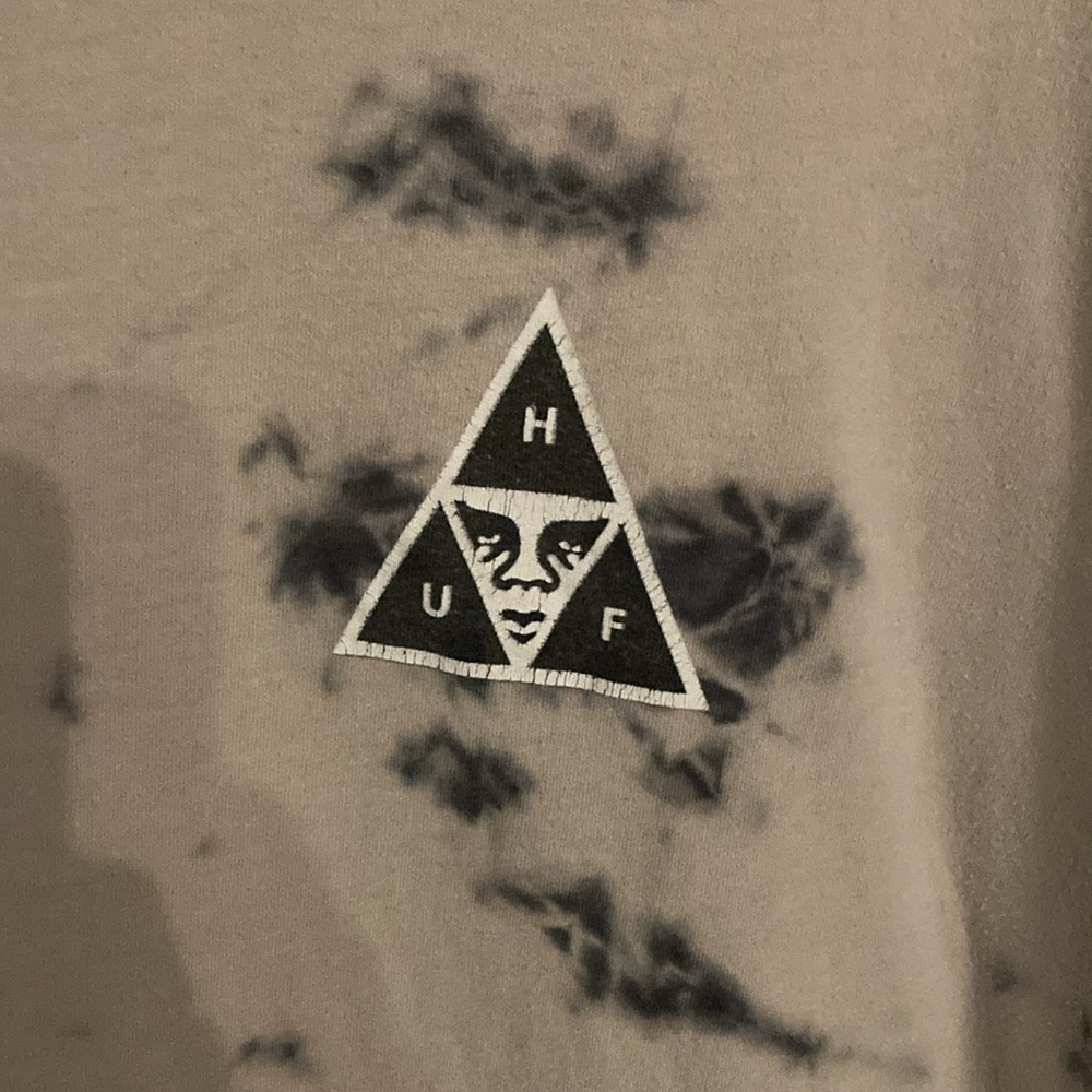 Obey and huf shirt size large men’s - Picture 2 of 3